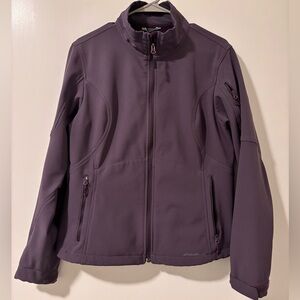 Eddie Bauer Jacket Women’s Full Zip Soft Shell Mock Neck